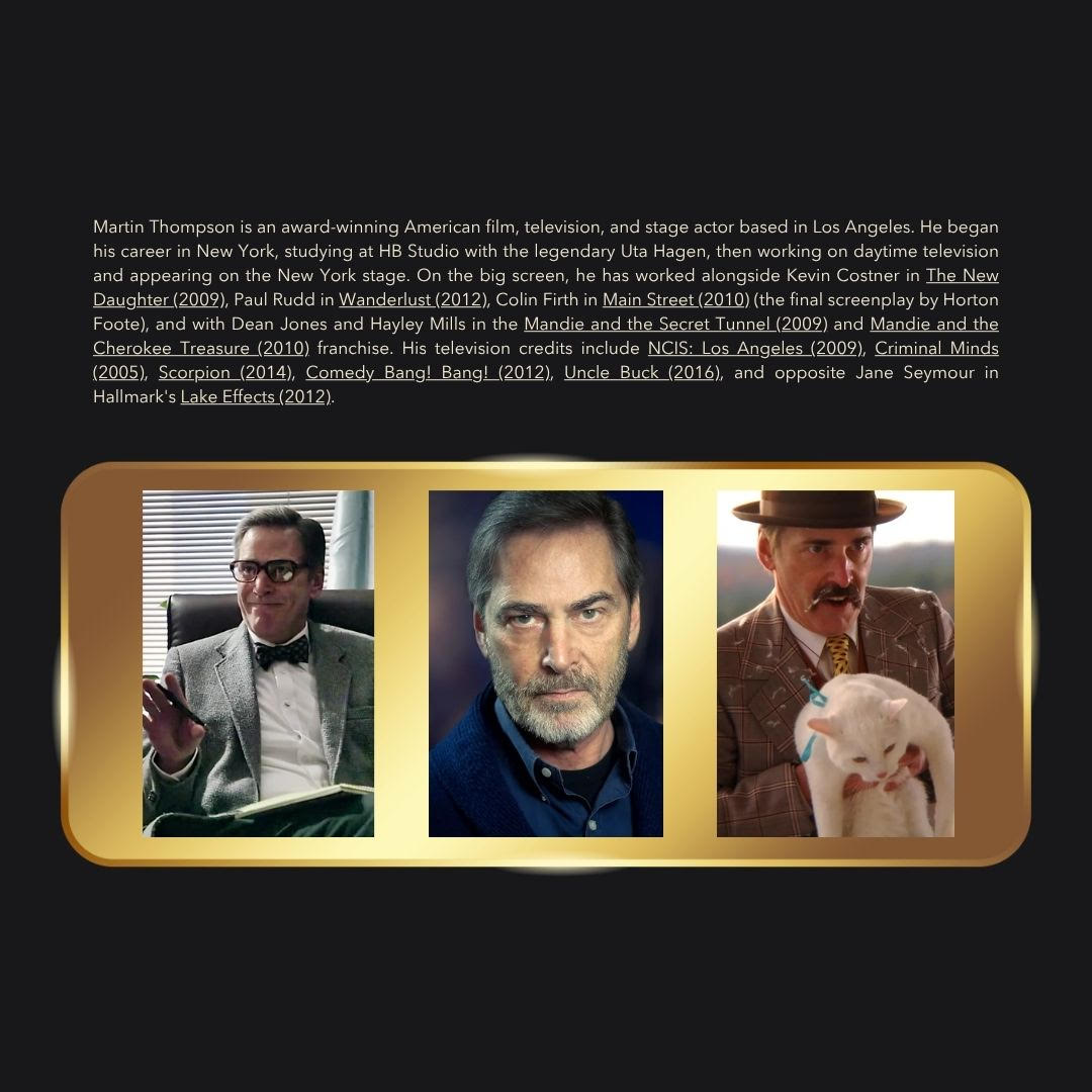 Martin Thompson Bio